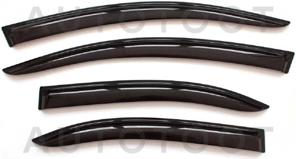 Ветровики, комплект 4 шт. седан -  для TOYOTA AVENSIS