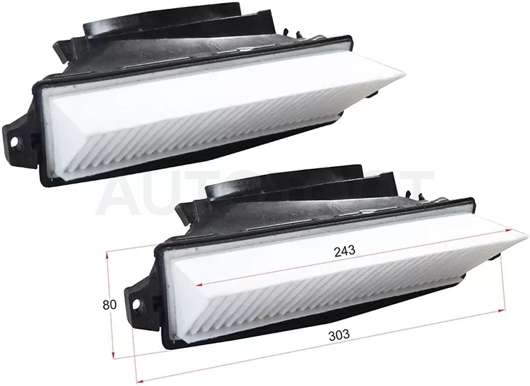 Фильтр воздушный комплект MERCEDES ML-CLASS W166 12-15/GL-CLASS X166 12-/S-CLASS W222 13