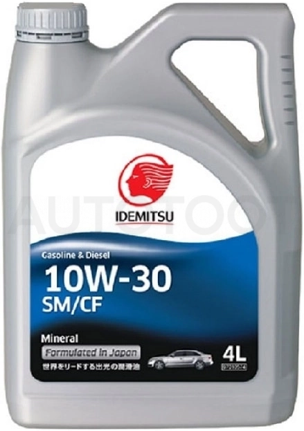 10W-30 Масло моторное минеральное "Gasoline & Diesel Mineral ", 4л