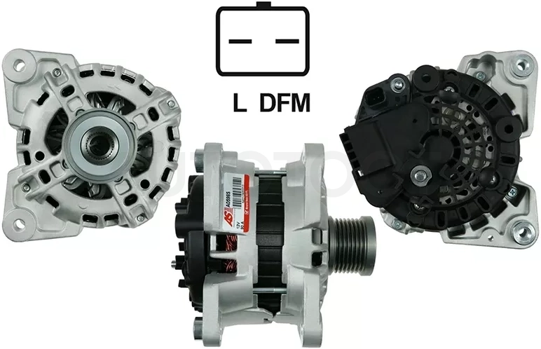 Генератор RENAULT DUSTER/LOGAN/MEGANE 1.2/1.6 15- H4M 12V 90A(аналог BOSCH)