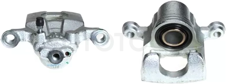 Суппорт тормозной зад NISSAN JUKE 10-/QASHQAI 07-13 правый(без скобы)