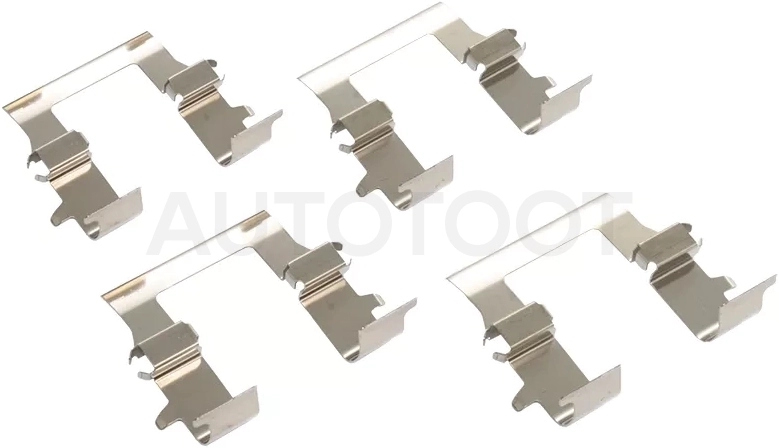 Комплект монтажный тормозных колодок FR MITSUBISHI AIRTREK/OUTLANDER/COLT/LANCER/GALANT/PAJERO