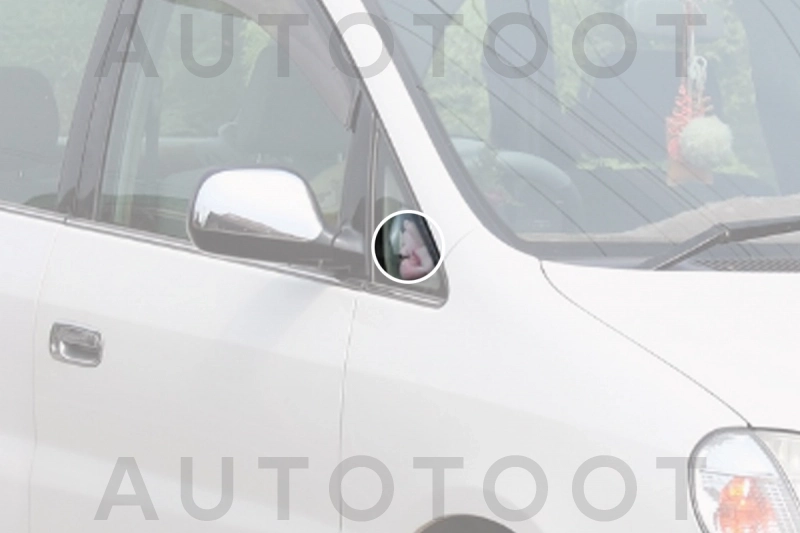 Стекло форточки (уголок) переднее правое -  для TOYOTA NADIA