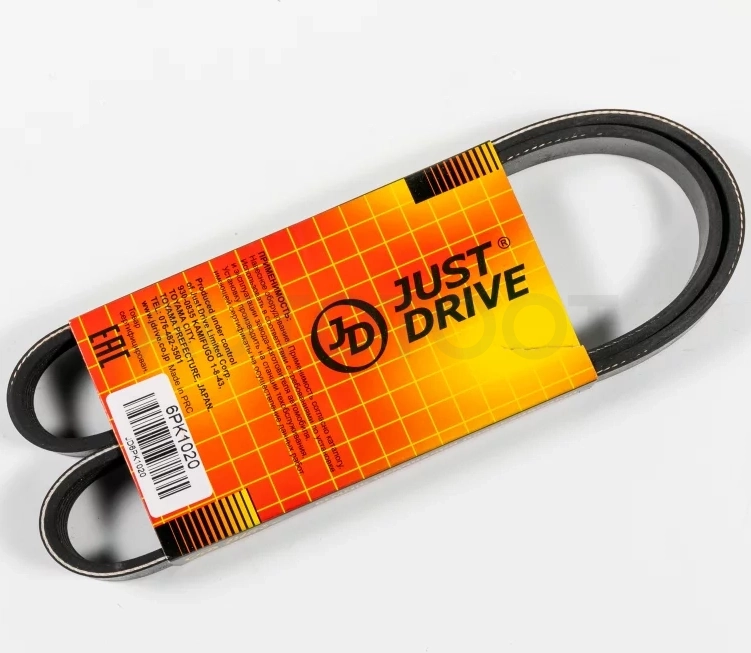 Ремень поликлиновый JD - Артикул 6PK1020 - Производитель Just Drive - Фото, Отзывы, Цены