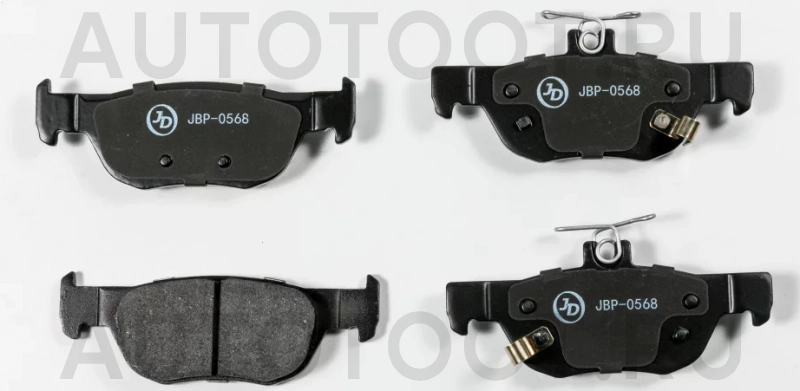 Колодки тормозные дисковые, задние - Артикул JBP0568 - Производитель Just Drive - Фото, Отзывы, Цены