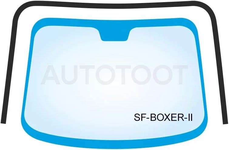 Молдинг лобового стекла (П-образный) Peugeot Boxer 06- / Citroen Jumper 06 - Артикул SFBOXERII - Производитель Sat - Фото, Отзывы, Цены