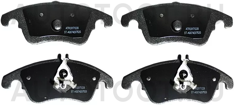 Колодки тормозные (Спереди) Mercedes-Benz C-Class 07-15 / E-Class 02-17 / SLK-Class 11-16 - Артикул STA0074207520 - Производитель Sat - Фото, Отзывы, Цены