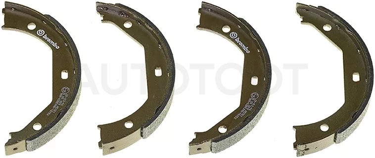 Колодки тормозные барабанные BMW 1-Series 04-13 / 3-Series 98-19 - Артикул S06509 - Производитель Brembo - Фото, Отзывы, Цены
