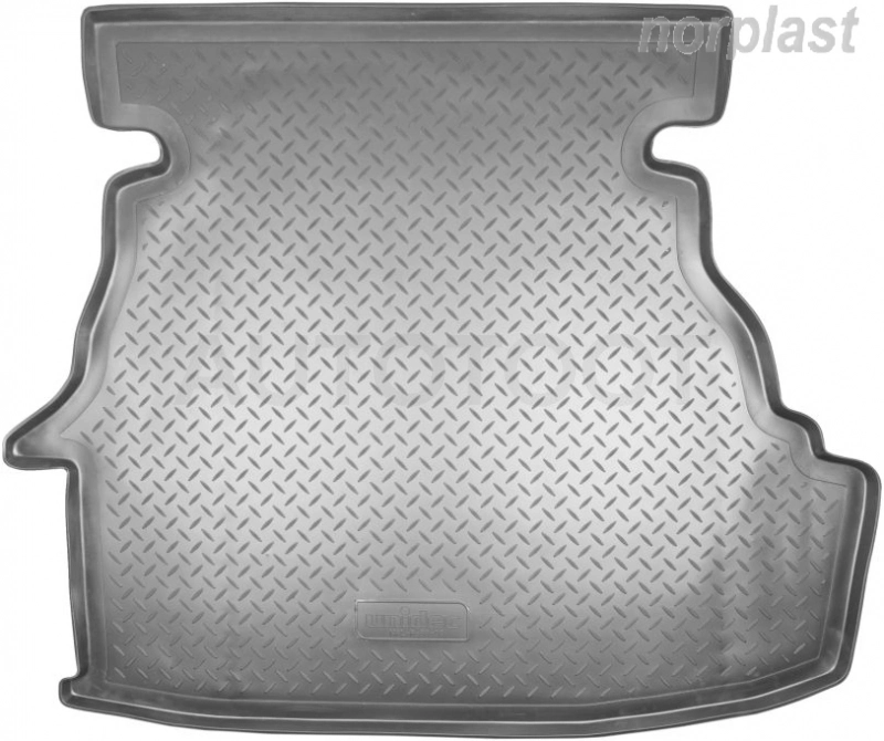 Коврик в багажник NORPLAST, черный, полиуретан