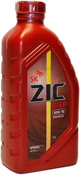80W-90 GL-4 1л масло трансмиссионное ZIC G-EP синтетика