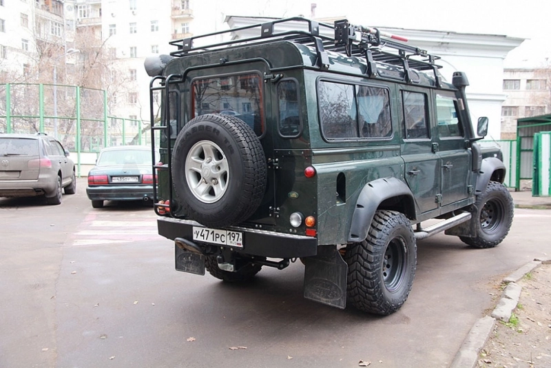 Land Rover Defender Бампер РИФ силовой задний - Артикул RIFDEF20000 - Производитель Риф - Фото, Отзывы, Цены