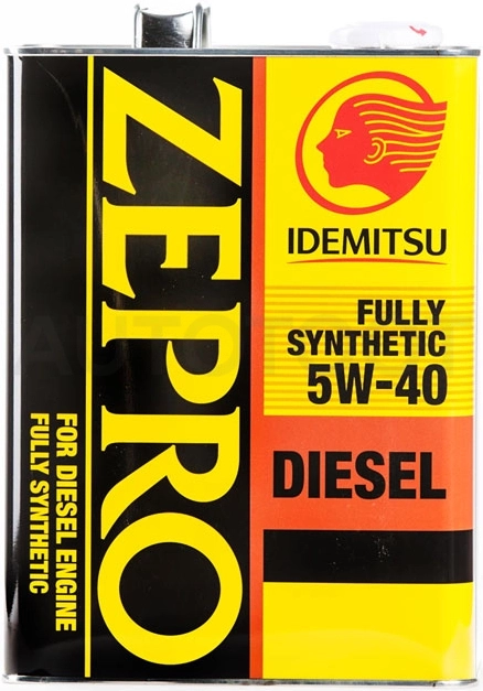 5W-40 CF 4л Масло моторное синтетика ZEPRO IDEMITSU DIESEL FS