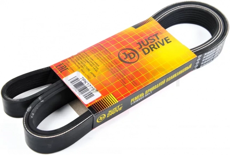 Ремень поликлиновый JD - Артикул 7PK1775 - Производитель Just Drive - Фото, Отзывы, Цены