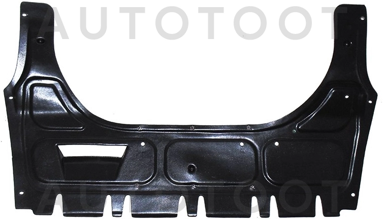 Защита двигателя пластиковая под бампер -88250108202 DPA для VOLKSWAGEN POLO, SKODA RAPID