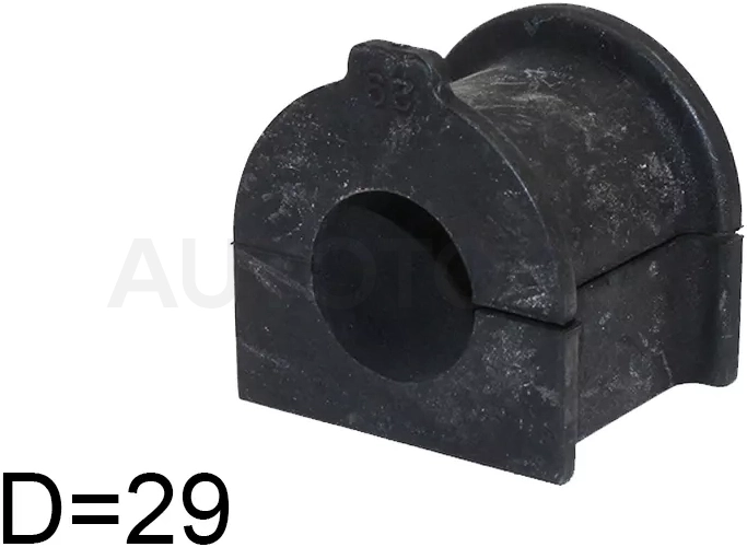 Втулка стабилизатора Toyota Land Cruiser Prado (J150) 09-24 / 4Runner 09-24 (Перед/ Справа=Слева/ 29.00)