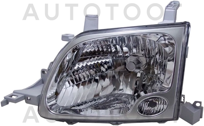 Фара левая хром 99-01 -ST28123L Sat для TOYOTA LITE ACE NOAH