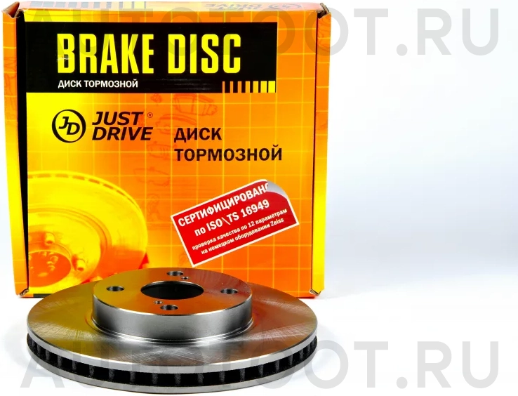 Диск тормозной передний DF4403 (255x25) 4 отв - Артикул JBD0051 - Производитель Just Drive - Фото, Отзывы, Цены