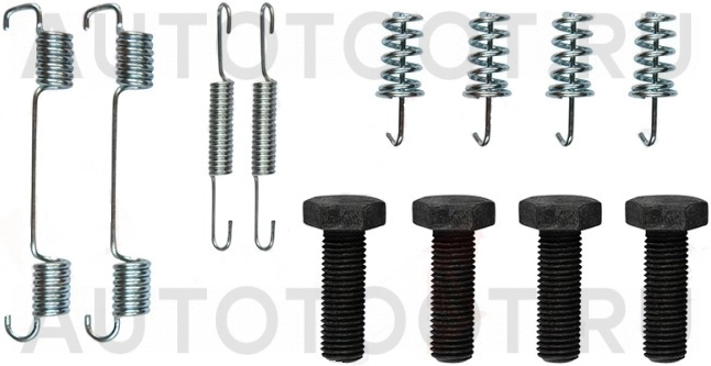 Ремкомплект колодок ручного тормоза -77AP148 MasterKit для MERCEDES E-CLASS