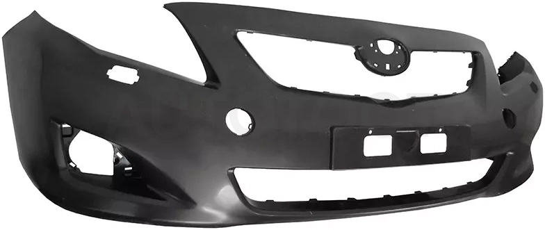 Бампер передний Toyota Corolla (E150) 06-10 (Под омыватели фар)