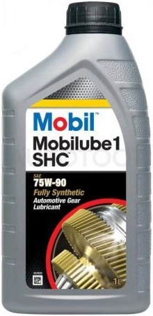 Масло трансмиссионное синтетическое MOBIL 75W-90 MOBILUBE 1 SHC, 1л - Артикул 152659 - Производитель Mobil - Фото, Отзывы, Цены