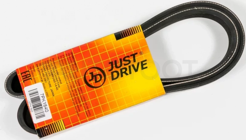 Ремень поликлиновый JD - Артикул 7PK1640 - Производитель Just Drive - Фото, Отзывы, Цены