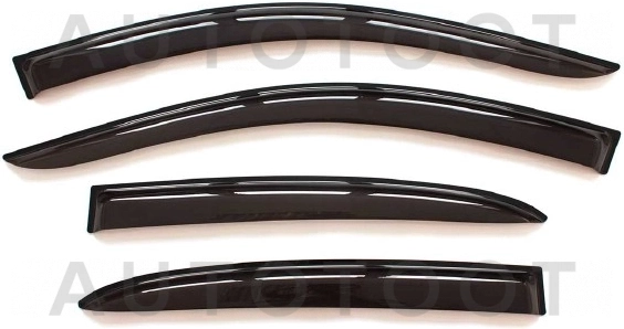 Ветровики, комплект 4 шт. -  для TOYOTA PLATZ, TOYOTA ECHO