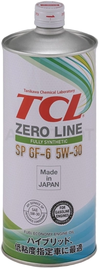 Масло моторное синтетическое TCL 5W-30 Zero Line Fully Synth, SP 1л