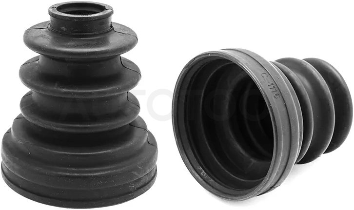 Пыльник шруса внтуренний TOYOTA LC PRADO/наружный TOYOTA HIACE 95-06 KHL1#/HILUX 88-95 VZN13# (2 хомута. резина)