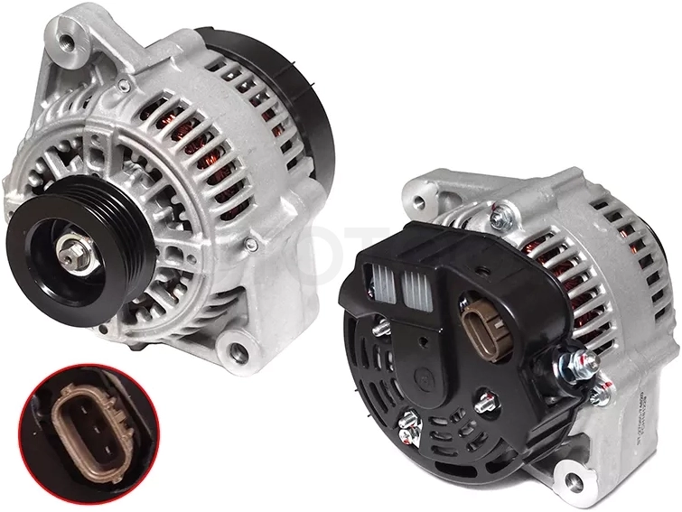 Генератор TOYOTA CORONA/CALDINA/CAMRY/VISTA 1.8 92-98/IPSUM 2.0 96-01/RAV4 2.0 94-00 3/4/5SFE 12V 80A