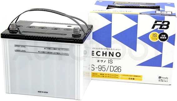 Аккумулятор FURUKAWA BATTERY 64Ah 680A обратная полярность(-+)