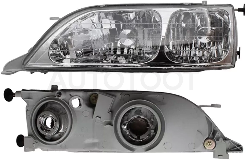 Фара Toyota Cresta (X100) 96-01 (Слева/ Галоген/ Ручная регулировка) - Артикул ST22258L - Производитель Sat - Фото, Отзывы, Цены