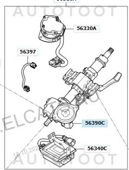 Рулевая колонка -  для KIA SPORTAGE