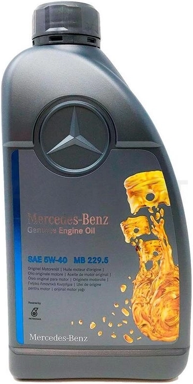 5W-40 моторное масло Mercedes MB229.5 1л. - Артикул A000989210711FAER - Производитель Mercedes - Фото, Отзывы, Цены