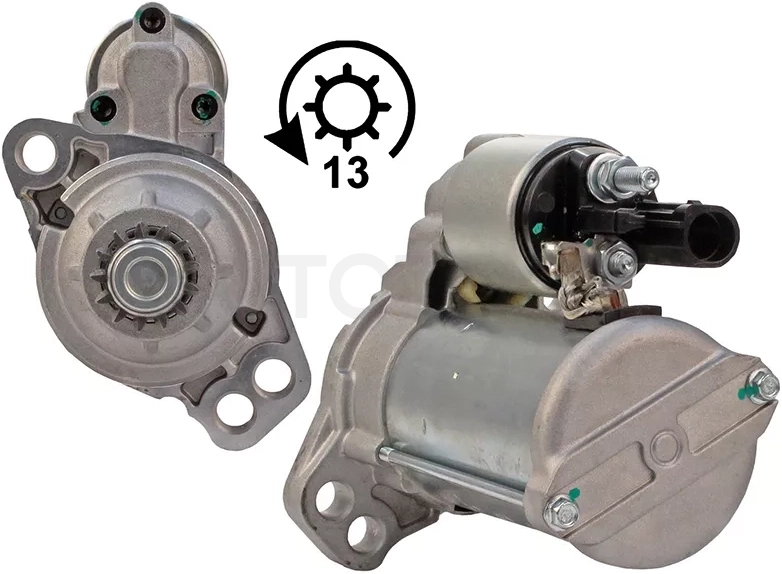 Стартер Audi A3 12-19 / Q3 11-19 / Skoda Kodiaq 16- / Octavia 12-20 / Rapid 12-20 / Volkswagen Golf 12-19 / Jetta 10-19 / Passat 80- / Polo 09-22 / Audi A1 15-18 / S3 13-16 / TT 14-19 / TTS 14-17 / SEAT Alhambra 10-15 / Ateca 16- / Ibiza 08-15 / Leon 12-1