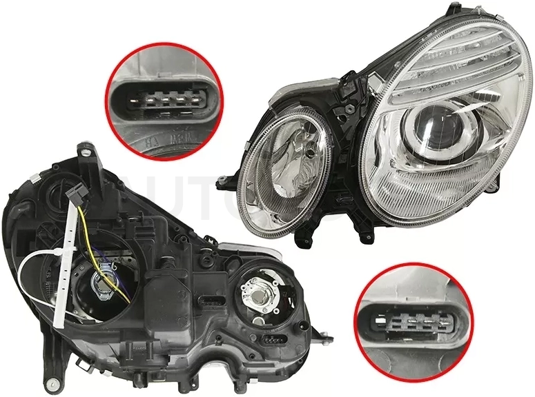Фара Mercedes-Benz E-Class 06-09 (Слева) - Артикул 20B318052B - Производитель Tyc - Фото, Отзывы, Цены