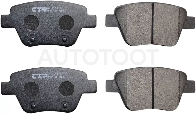 Колодки тормозные (Сзади) Audi A3 03-13 / Skoda Octavia 04-13 / Volkswagen Golf 08-16 / Jetta 05- / Passat 10-15 / Audi A1 10-18 / S3 08-12 / SEAT Altea 04-15 / Leon 05-12 / Skoda Superb 08-15 / Yeti 09-18 / Volkswagen Beetle 11-16 / Caddy 10-15 / Scirocc