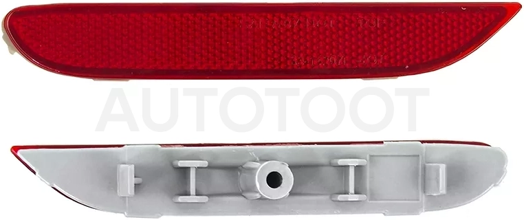 Отражатель Nissan Pathfinder 12-17 / Qashqai 13-22 / X-Trail 13-17 / Infiniti QX56 10-13 / QX80 13-18 (Сзади/ Слева/ Снизу)