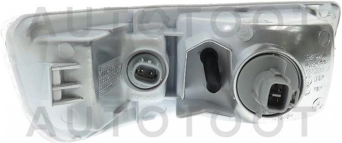 Указатель поворота нижний в бампер левый (белый) -2121682LAE Depo для TOYOTA RAV4