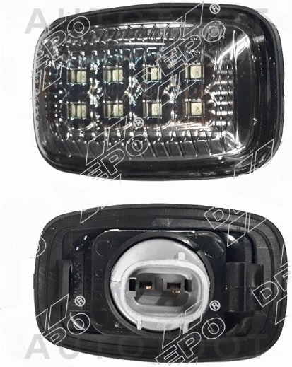 Повторитель поворота в крыло левый=правый, комплект, диодные -  для TOYOTA LAND CRUISER, TOYOTA CAMRY