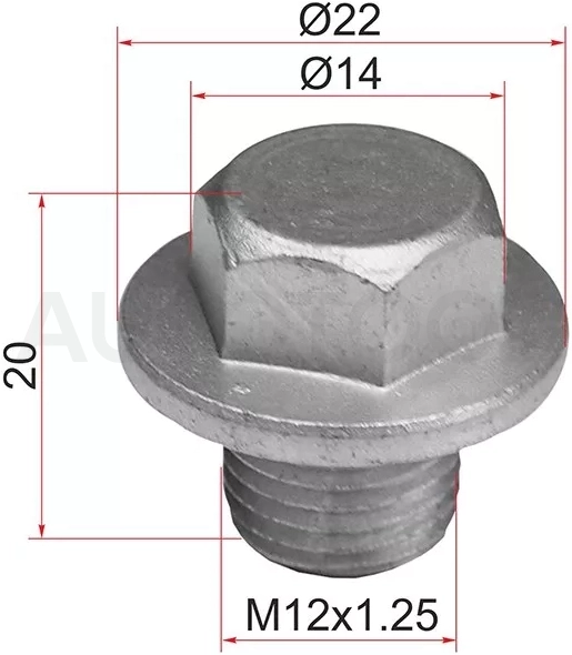 Пробка Toyota Crown 89-91 / Land Cruiser 98-12 - Артикул ST9034112023 - Производитель Sat - Фото, Отзывы, Цены