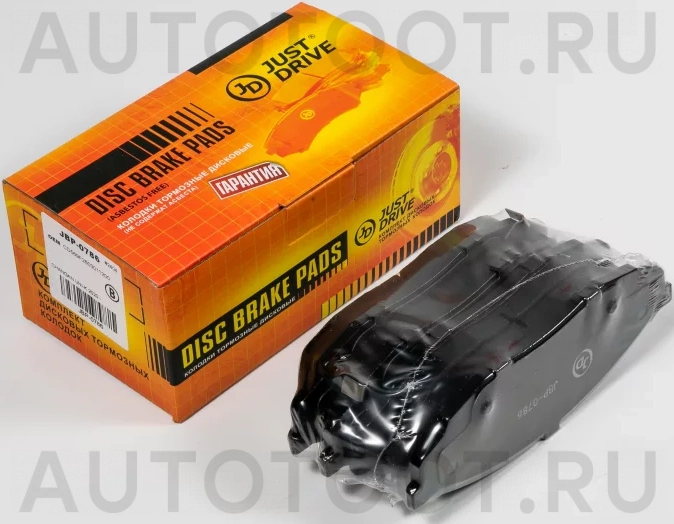 Колодки тормозные дисковые передние - Артикул JBP0786 - Производитель Just Drive - Фото, Отзывы, Цены