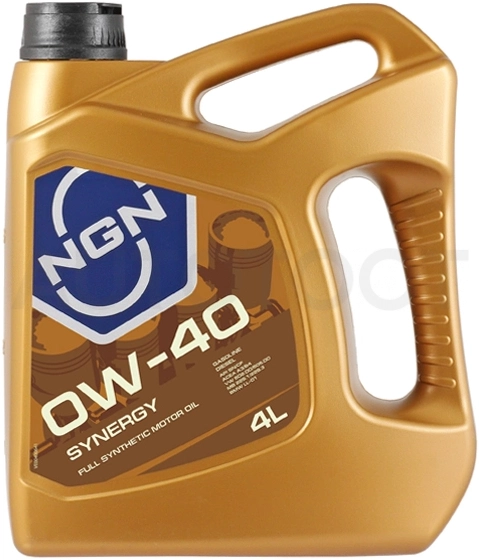 0W-40 SYNERGY SN/CF 4л синтетика - Артикул V172085312 - Производитель NGN - Фото, Отзывы, Цены