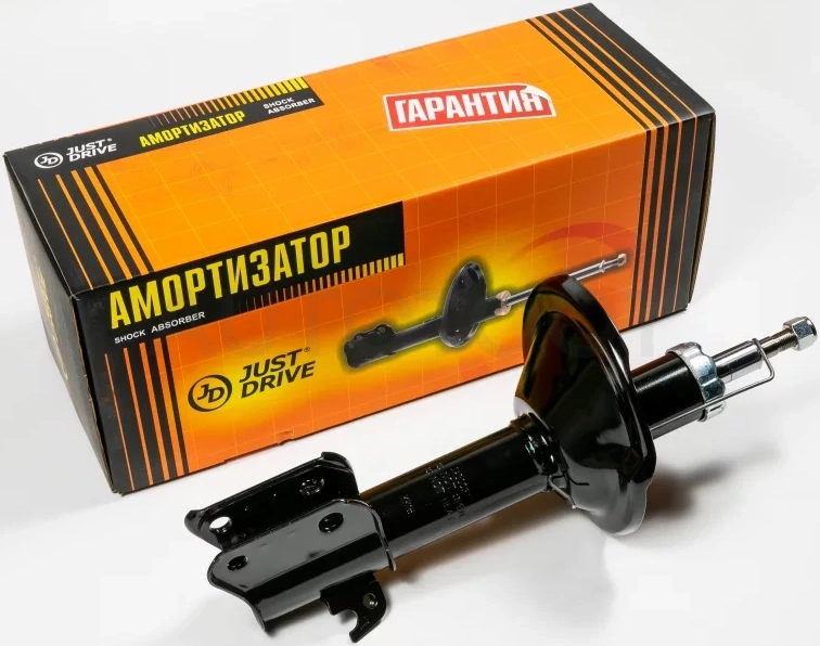 Стойка газомасляная, передняя левая /334301/ - Артикул JAS0032 - Производитель Just Drive - Фото, Отзывы, Цены