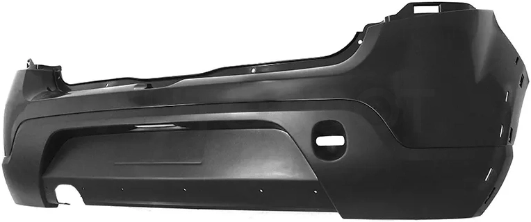Бампер задний Renault Sandero Stepway 10-14 (Под расширитель(и)/ Под одну трубу)