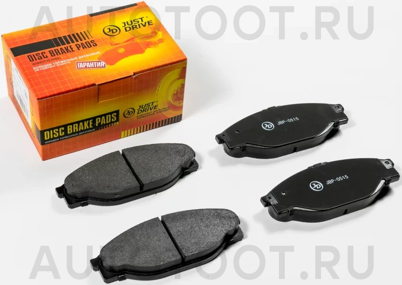 Колодки тормозные дисковые, передние - Артикул JBP0515 - Производитель Just Drive - Фото, Отзывы, Цены