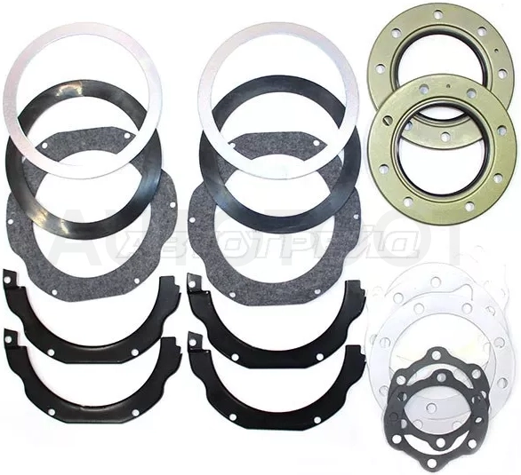 Ремкомплект поворотного кулака TOYOTA LAND CRUISER 80 (полный) - Артикул K0443460051 - Производитель Sat - Фото, Отзывы, Цены