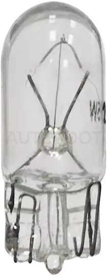 Лампа (W5W (T10)/ Галоген/ 12V 5W)