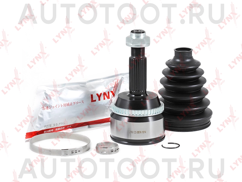 ШРУС наружный 26/24 шлицев под ABS 48 зубьев -329195A Inko для TOYOTA HIGHLANDER