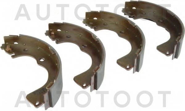 Колодки тормозные задние барабанные -STLB404439Z Sat для MAZDA MPV