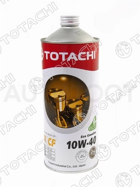 10W-40 масло моторное полусинтетическое "Eco Gasoline", 1л - Артикул 4589904934902 - Производитель Totachi - Фото, Отзывы, Цены